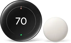 Google Nest Learning Thermostat (4th gen) + Nest Temperature Sensor (2nd gen)